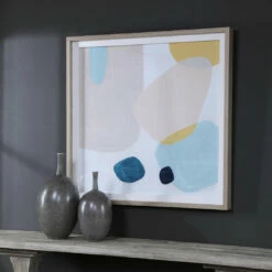 Flash Sale 🧨 Uttermost Pink Pebbles II Framed Print ⭐ 13 Uttermost Pink Pebbles II Framed Print