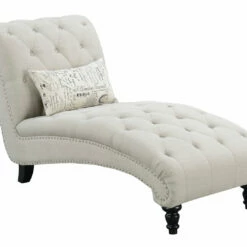 Best Pirce 😉 Emerald Home Chaises Hutton II Tufted Chaise, Ivory 👍 14 Emerald Home Chaises Hutton II Tufted Chaise, Ivory