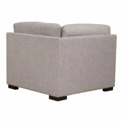 Moe's Home Collection Romeo Corner Chair Grey