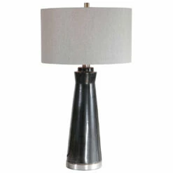 Accessories Uttermost Arlan Dark Charcoal Table Lamp