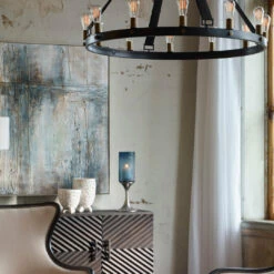 Wholesale ❤️ Accessories Uttermost Open Seas Hand Painted Canvas 😍 12 Accessories Uttermost Open Seas Hand Painted Canvas