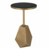 Tables Uttermost Comet Geometric Bronze Accent Table