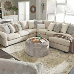 Ashley Furniture Carnaby - Dove - Oversized Accent Ottoman Ottomans