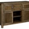 Ashley Furniture Servers Moriville - Grayish Brown - Dining Room Server