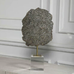 Table Decor Uttermost Beekeeper Antique Gold Sculpture