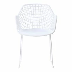 Moe's Home Collection Honolulu Chair White-m2 Chairs