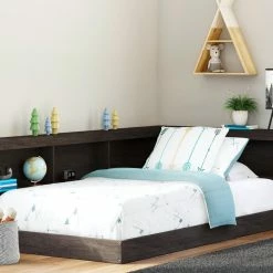 Signature Design By Ashley® Piperton - Black - Twin Bookcase Storage Bed Beds