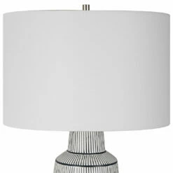 Accessories Uttermost Breton Nautical Stripe Table Lamp