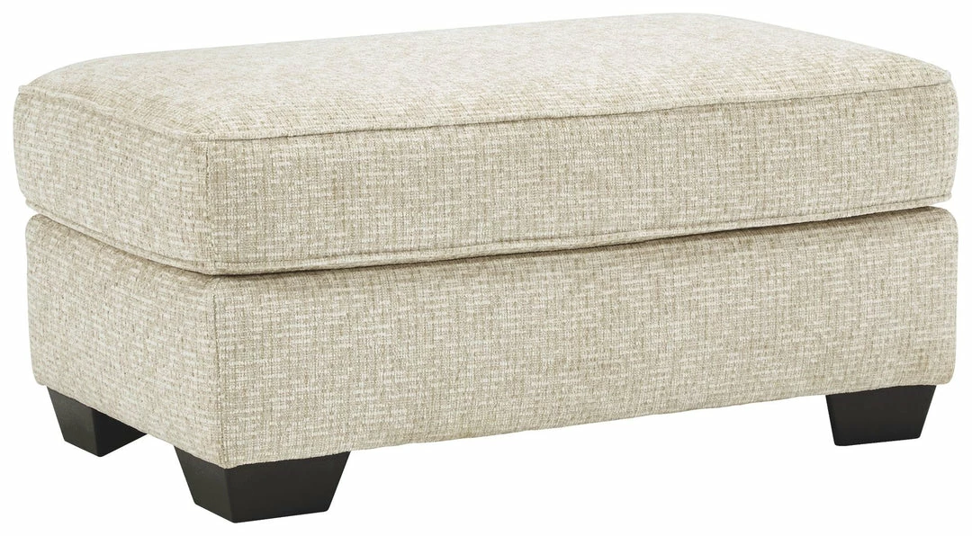Best Pirce 😉 Ashley Furniture Ottomans Haisley - Ivory - Ottoman 🥰 3 Ashley Furniture Ottomans Haisley - Ivory - Ottoman