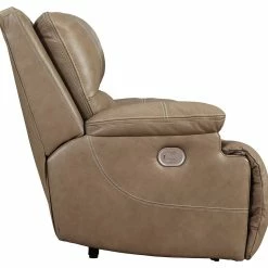 Ashley Furniture Ricmen - Wide Seat Power Recliner