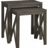 Ashley Furniture Emerdale - Gray - Accent Table Set (2/cn)