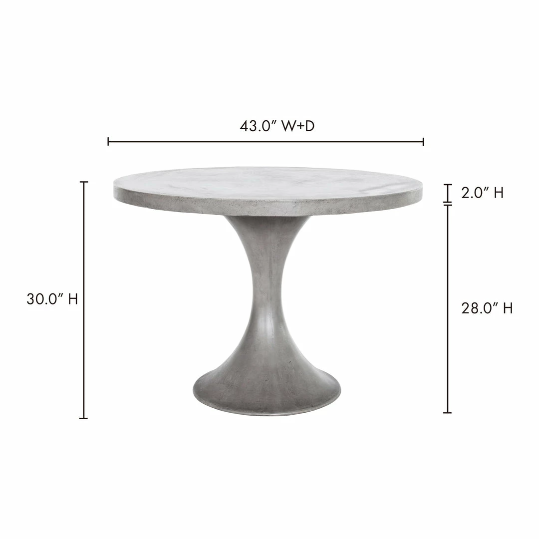 Cheapest 🥰 Moe's Home Collection Isadora Outdoor Dining Table Tables ⌛ 7 Moe's Home Collection Isadora Outdoor Dining Table Tables