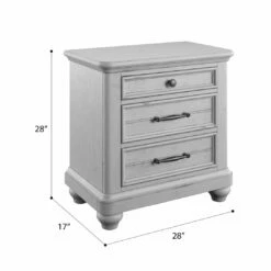 Emerald Home New Haven Nightstand W/USB