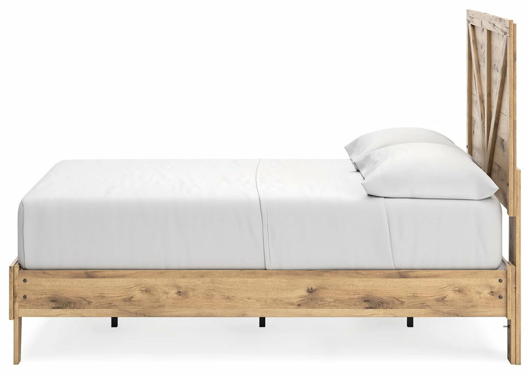 Cheap 🔥 Signature Design By Ashley® Larstin - Crossbuck Panel Platform Bed ⭐ 4 Signature Design By Ashley® Larstin - Crossbuck Panel Platform Bed