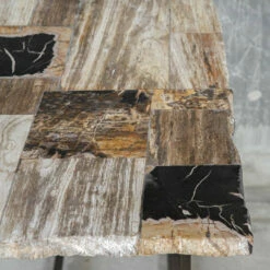 Uttermost Iya Petrified Wood Console Table Tables