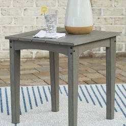 Signature Design By Ashley® Visola - Gray - Square End Table Tables