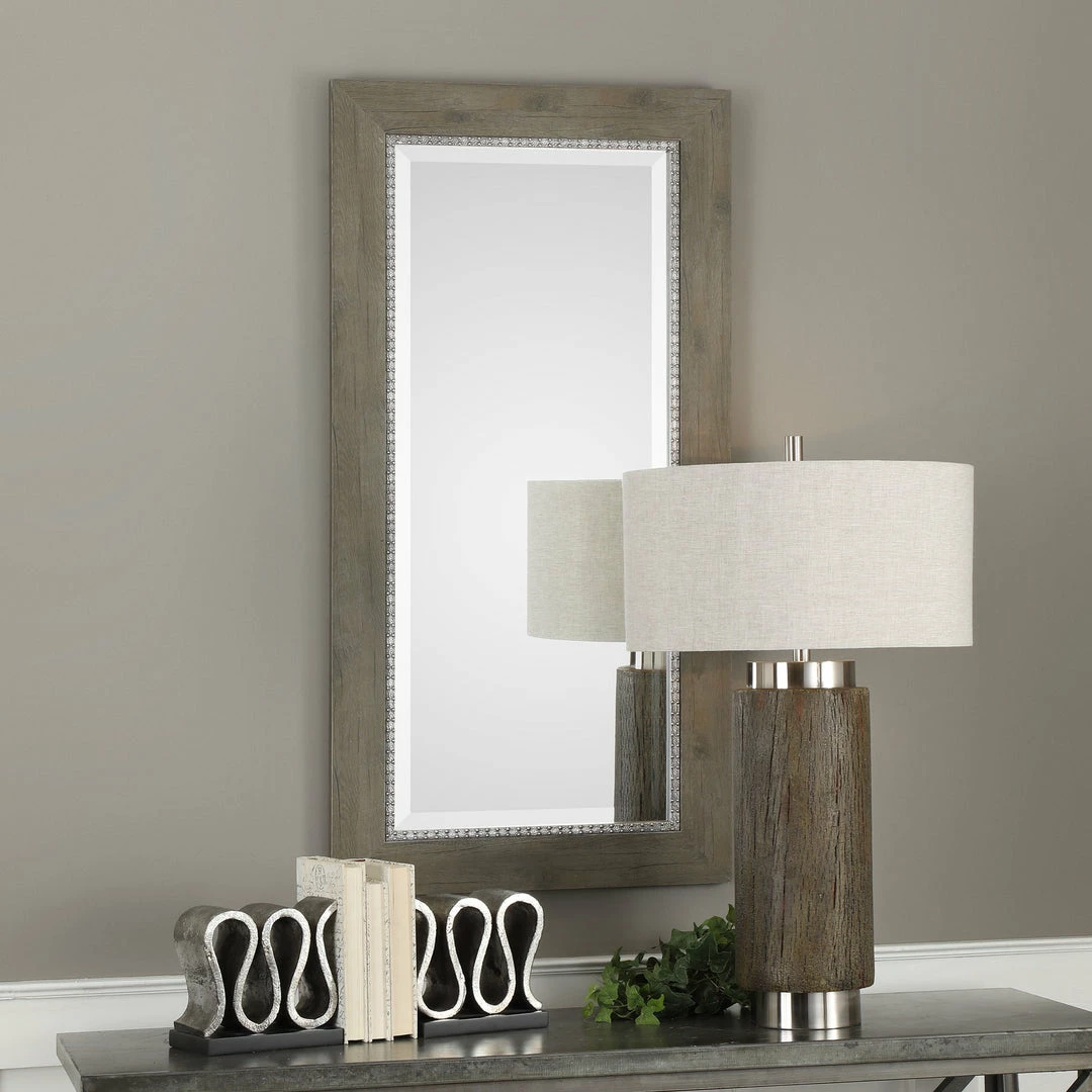New ✔️ Accessories Uttermost Sheyenne Rustic Wood Mirror 🥰 5 Accessories Uttermost Sheyenne Rustic Wood Mirror