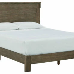 Ashley Furniture Beds Shamryn - Grayish Brown - King Panel Bed