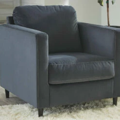 Signature Design By Ashley® Kennewick - Shadow - 2 Pc. - Chair With Ottoman Chair & Ottoman Sets