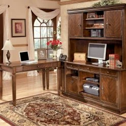 Brand new 👍 Ashley Furniture Hamlyn - Medium Brown - Home Office Small Leg Desk Desks 🔥 11 Ashley Furniture Hamlyn - Medium Brown - Home Office Small Leg Desk Desks
