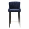 New 🥰 Moe's Home Collection Etta Counter Stool Dark Blue 😀 1 Moe's Home Collection Etta Counter Stool Dark Blue