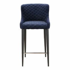 Moe's Home Collection Etta Counter Stool Dark Blue