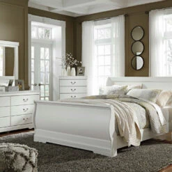 Signature Design By Ashley® Anarasia - Best In Class - Dresser, Mirror, Sleigh Bed