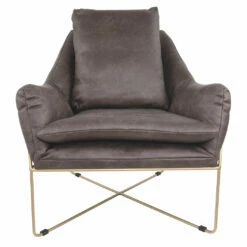 Ashley Furniture Crosshaven - Dark Gray - Accent Chair