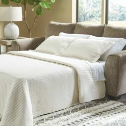 Ashley Furniture Sofas Olin - Chocolate - Queen Sofa Sleeper