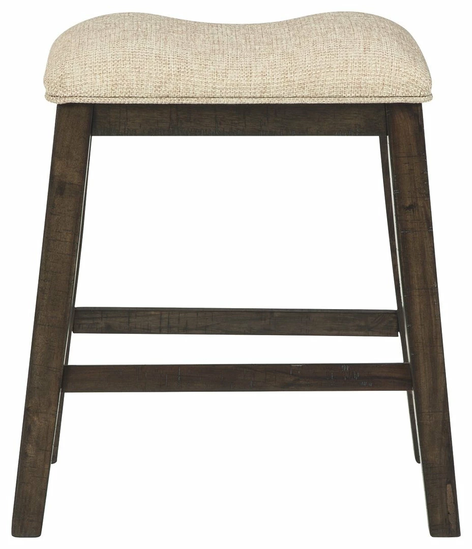 Promo 👏 Ashley Furniture Rokane - Light Brown - Upholstered Stool (2/cn) Stools 🔔 3 Ashley Furniture Rokane - Light Brown - Upholstered Stool (2/cn) Stools