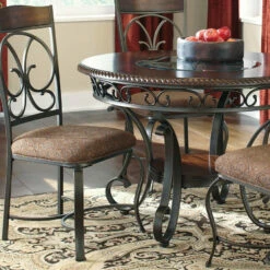 Cheapest 🤩 Ashley Furniture Glambrey - Dark Brown - Dining Uph Side Chair (4/cn) Chairs ✔️ 23 Ashley Furniture Glambrey - Dark Brown - Dining Uph Side Chair (4/cn) Chairs