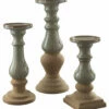 Ashley Furniture Emele - Taupe - Candle Holder Set (3/cn) Table Decor