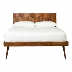 Moe's Home Collection O2 Bed Queen Brown