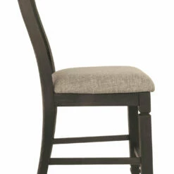 Ashley Furniture Tyler Creek - Black/Grayish Ultimate Best In Class Upholstered Barstool (2/CN)