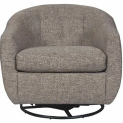 Ashley Furniture Upshur - Taupe - Swivel Glider Accent Chair