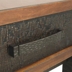 Ashley Furniture Stanah - Brown / Beige - Rectangular End Table Tables