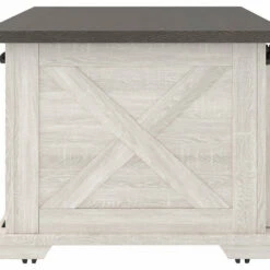 Top 10 🔥 Ashley Furniture Dorrinson - White / Black / Gray - Rectangular Cocktail Table 😀 14 Ashley Furniture Dorrinson - White / Black / Gray - Rectangular Cocktail Table