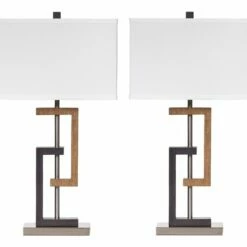 Ashley Furniture Syler - Best Premium Finish - Poly Table Lamp (2/CN)