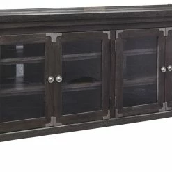 Ashley Furniture Todoe - Gray - Extra Large Tv Stand