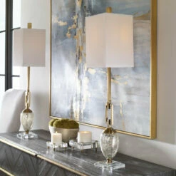 Uttermost Copeland Mercury Glass Buffet Lamp Accessories