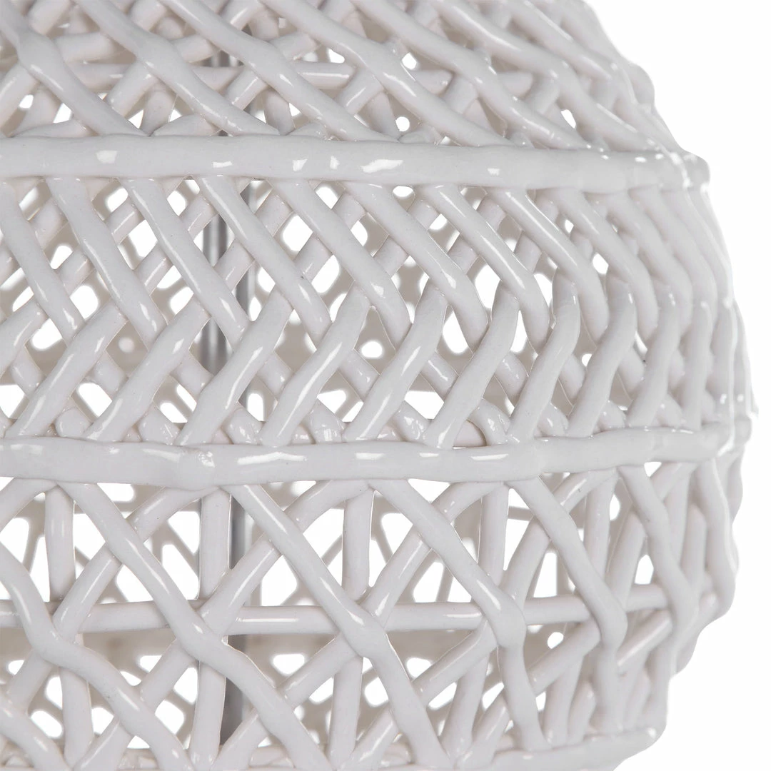 Promo 🥰 Uttermost Mazarine Open Ceramic Buffet Lamp 🧨 4 Uttermost Mazarine Open Ceramic Buffet Lamp