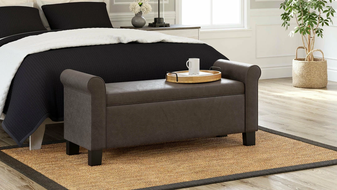 Deals ✨ Ashley Furniture Durbinleigh - Casual Elegance - Storage Benches 🎁 18 Ashley Furniture Durbinleigh - Casual Elegance - Storage Benches