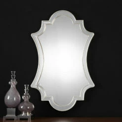Uttermost Elara Antiqued Silver Wall Mirror