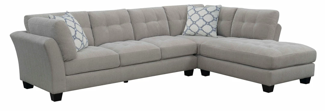 Top 10 🔥 Emerald Home Ryder Sectional Chofa, Dove Gray 💯 3 Emerald Home Ryder Sectional Chofa, Dove Gray