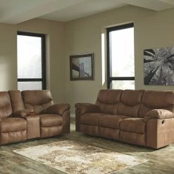 Ashley Furniture Reclining Furniture Boxberg - Console - Reclining Loveseats