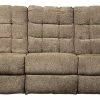 Ashley Furniture Reclining Furniture Workhorse - Cocoa - Reclining Sofa