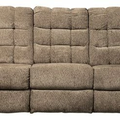 Ashley Furniture Reclining Furniture Workhorse - Cocoa - Reclining Sofa