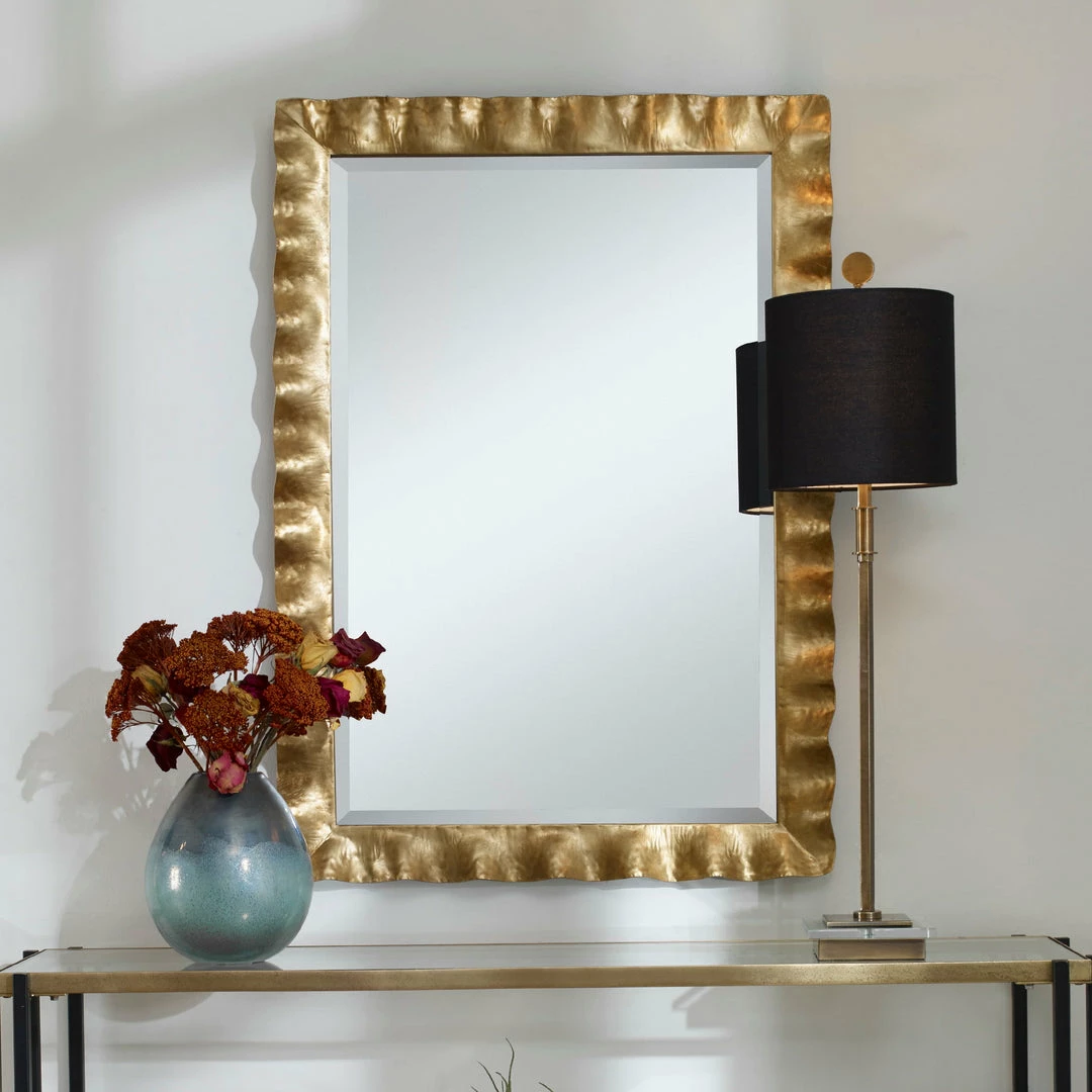 Cheapest ๐ Uttermost Haya Scalloped Gold Mirror Accessories ๐ 6 Uttermost Haya Scalloped Gold Mirror Accessories