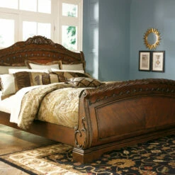 Cheapest ⌛ Millennium® By Ashley North Shore - Dark Ultimate Best In Class 👗 Dresser, Mirror, Sleigh Bed 🔔 11 Millennium® By Ashley North Shore - Dark Ultimate Best In Class Dresser, Mirror, Sleigh Bed