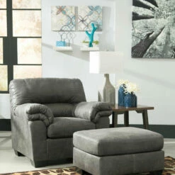 Signature Design By Ashley® Bladen - Chair With Ottoman